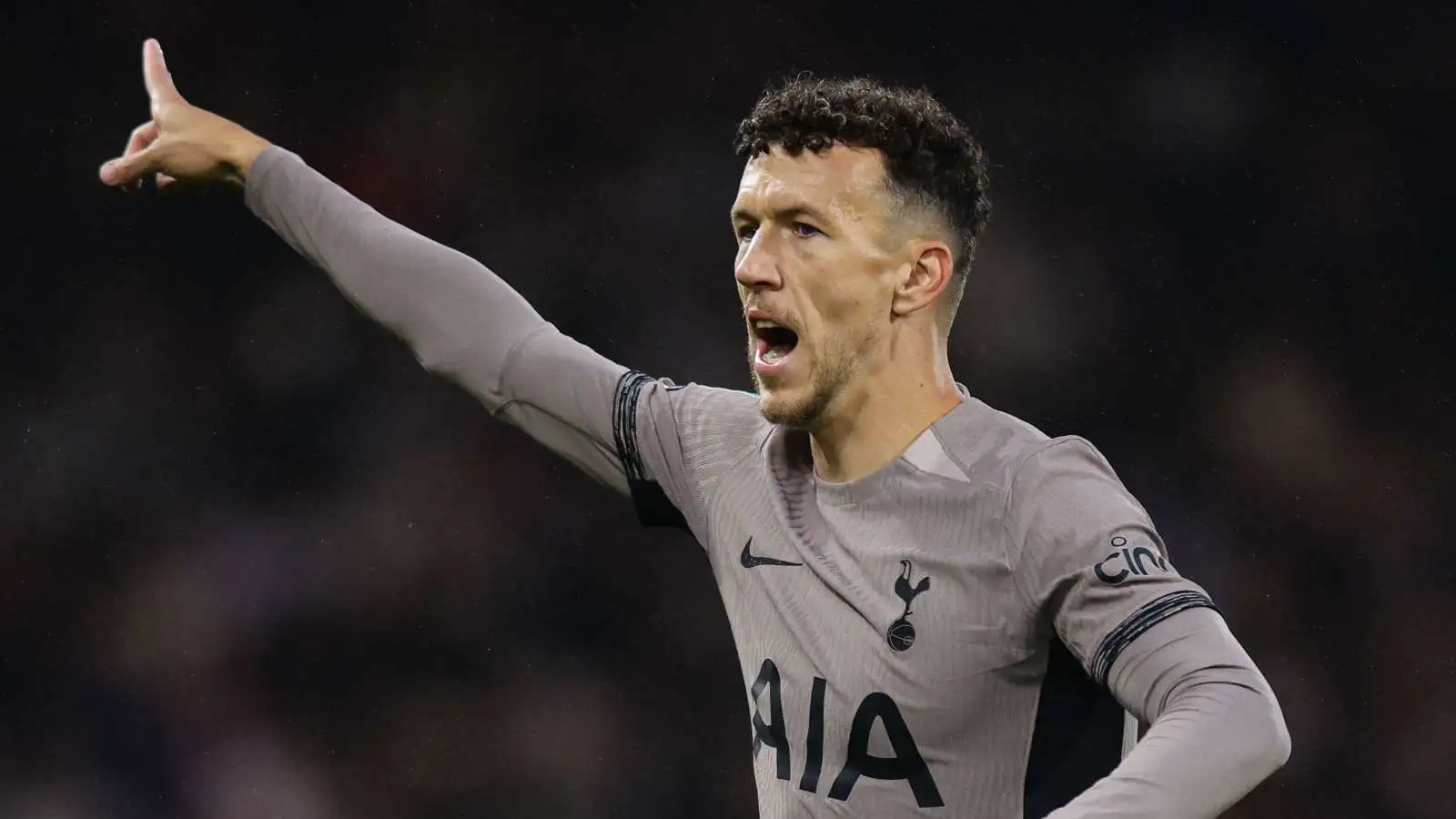 Ivan Perisic playing for Tottenham