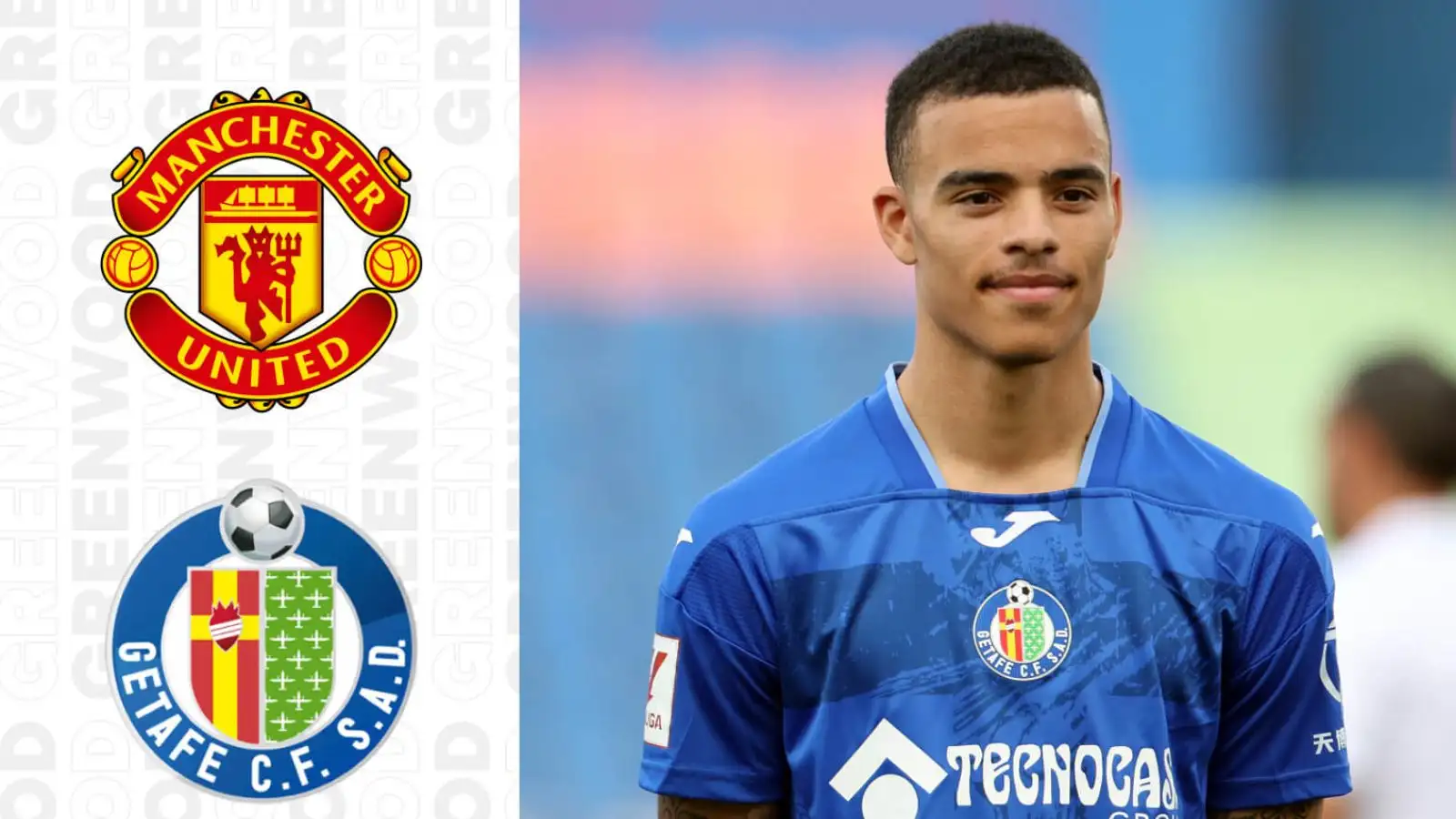 Mason Greenwood is on loan at Getafe from Manchester United