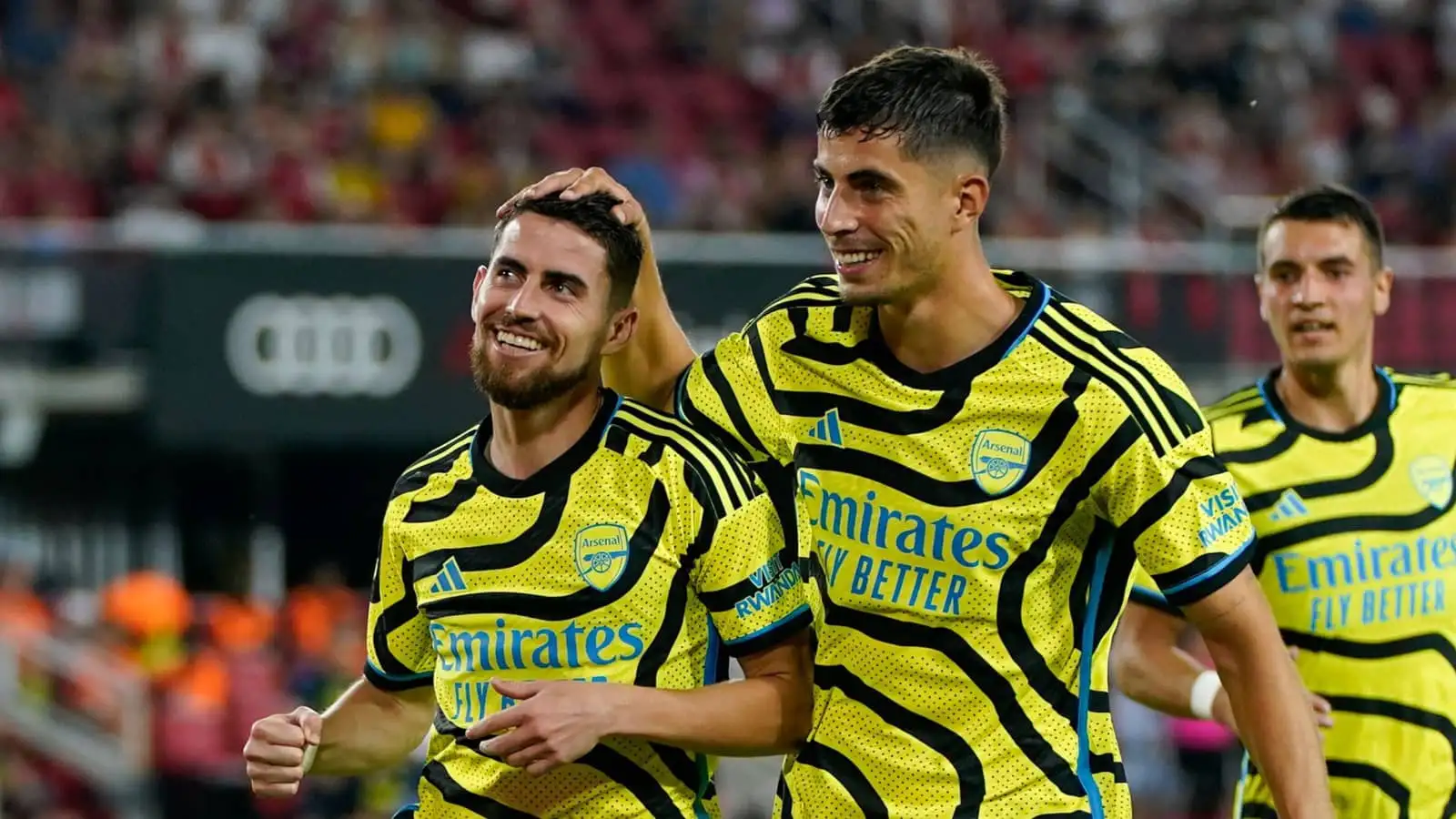 Jorginho, Kai Havertz, Arsenal, July 2023