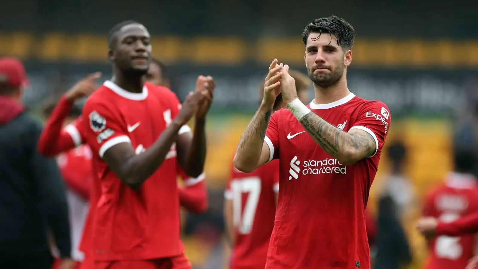 Dominik Szoboszlai Wolves v Liverpool