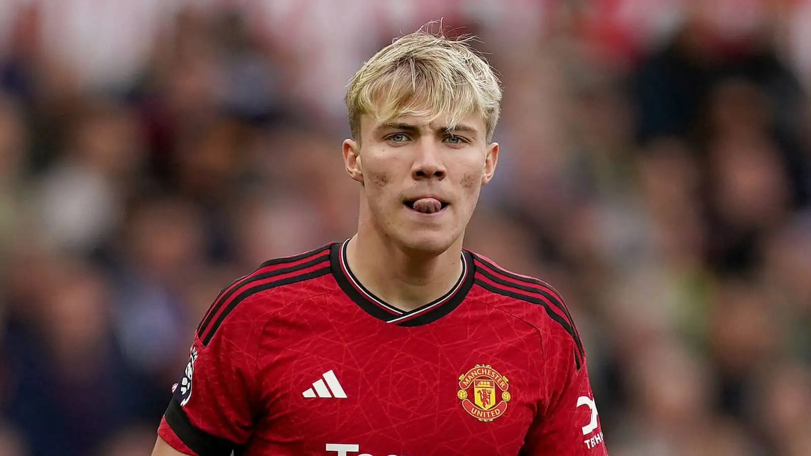 Man Utd striker Rasmus Hojlund