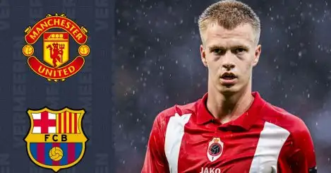 Royal Antwerp midfielder Arthur Vermeeren is wanted by Man Utd and Barcelona