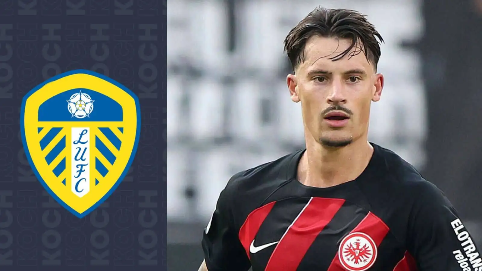 Robin Koch is on loan at Eintracht Frankfurt from Leeds