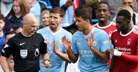 Pep Guardiola takes Rodri to task over red card as key Man City man set to miss Arsenal showdown