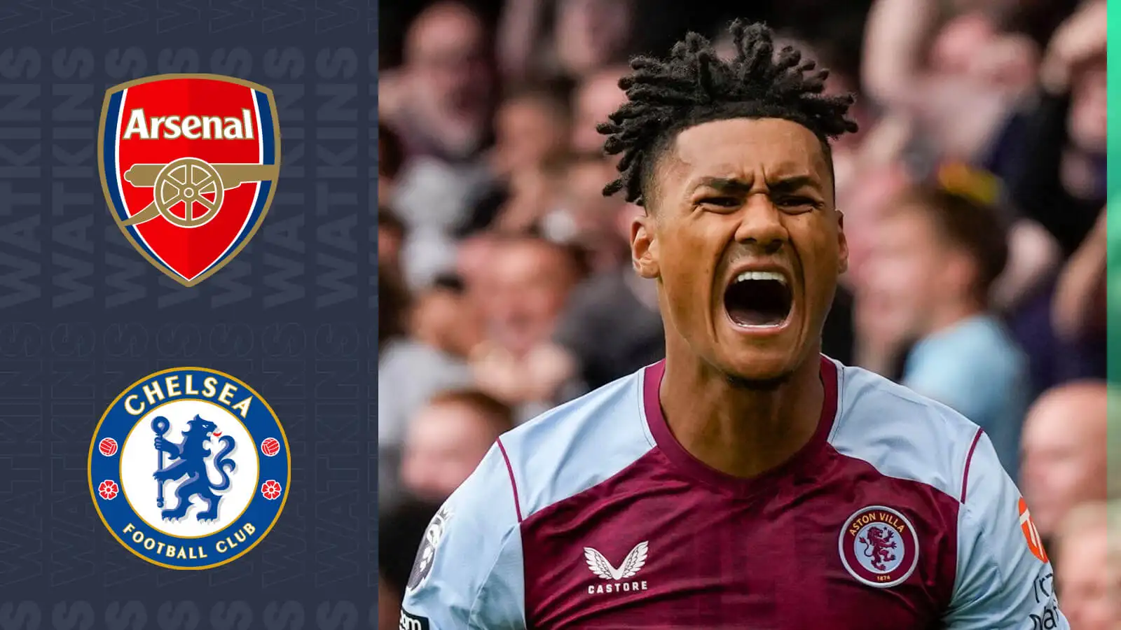 Arsenal, Chelsea linked Aston Villa striker Ollie Watkins