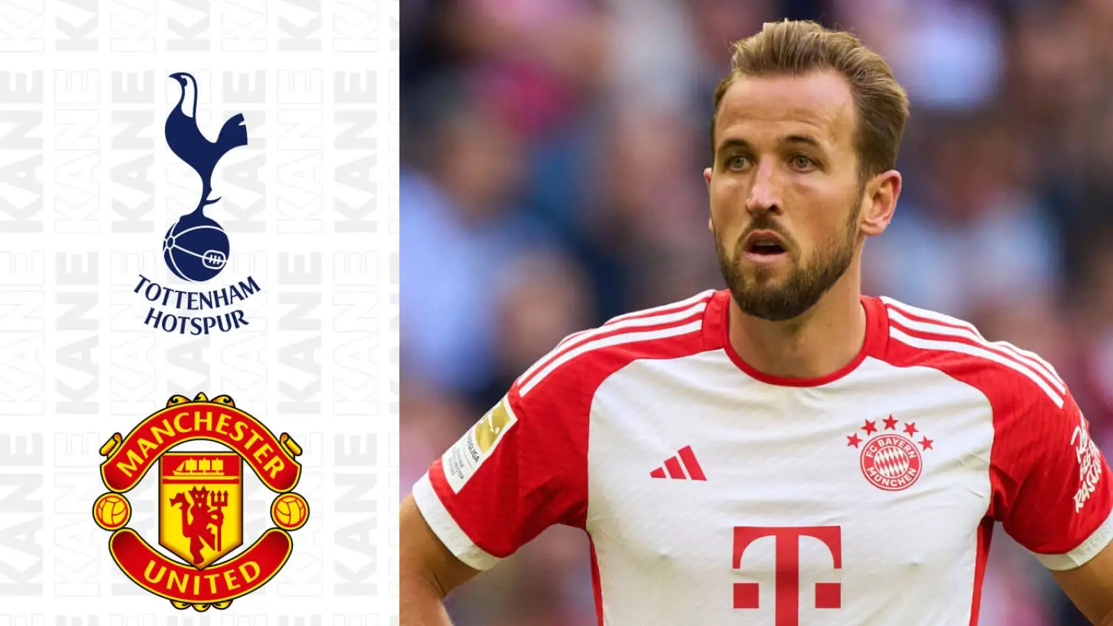 Harry Kane of Bayern Munich still has admirers in Tottenham and Man Utd