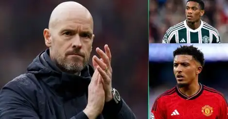 Ten Hag salivating as troubled Man Utd pair are targeted by Euro heavyweights and perfect escape route opens up