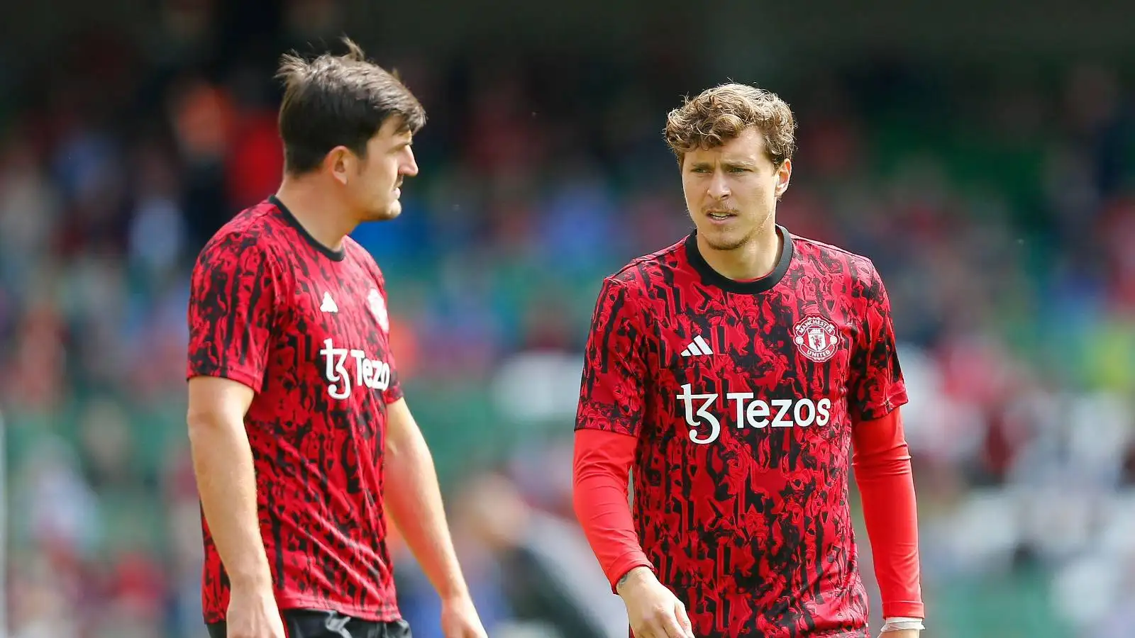 Man Utd defenders Harry Maguire and Victor Lindelof