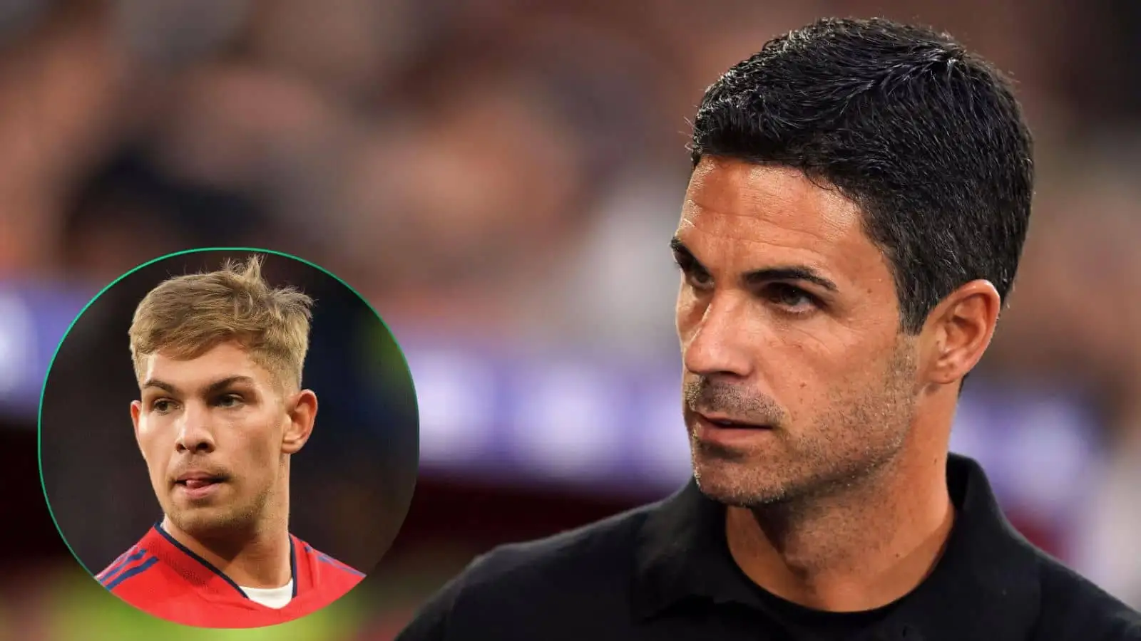 Mikel Arteta has been accused of wasting Emile Smith Rowe at Arsenal