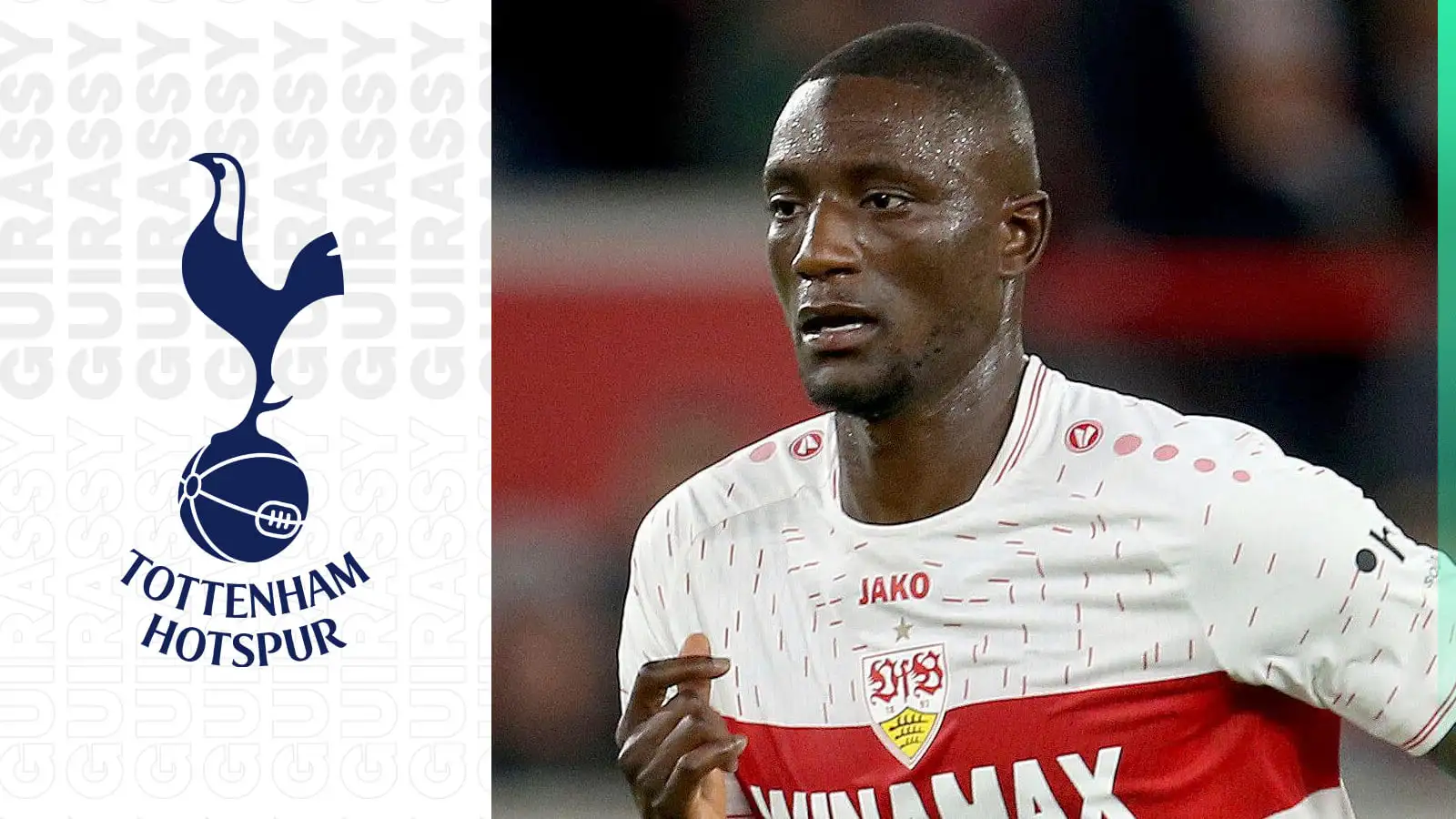 Serhou Guirassy of Stuttgart has been linked with a Premier League move