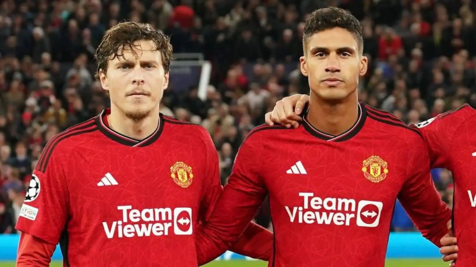 Victor Lindelof and Raphael Varane