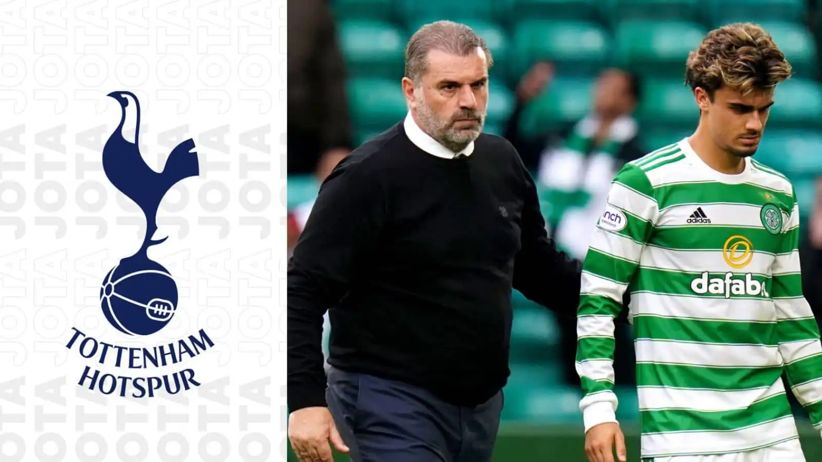 Ange Postecoglou wants to reunite with former Celtic forward Jota at Tottenham
