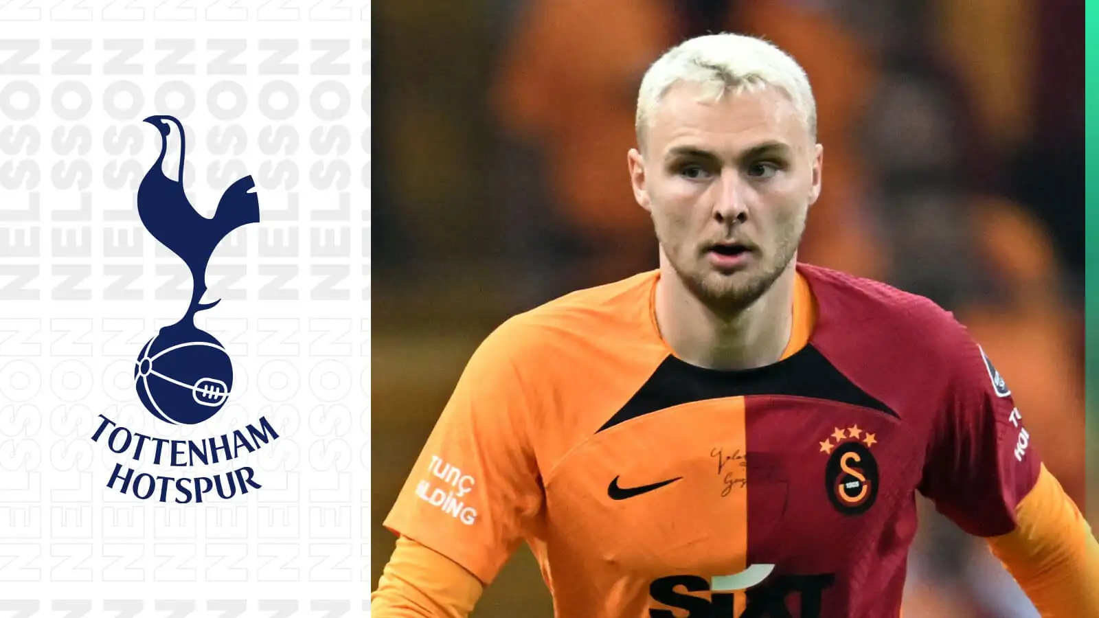 Tottenham linked Galatasaray centre-back Victor Nelsson