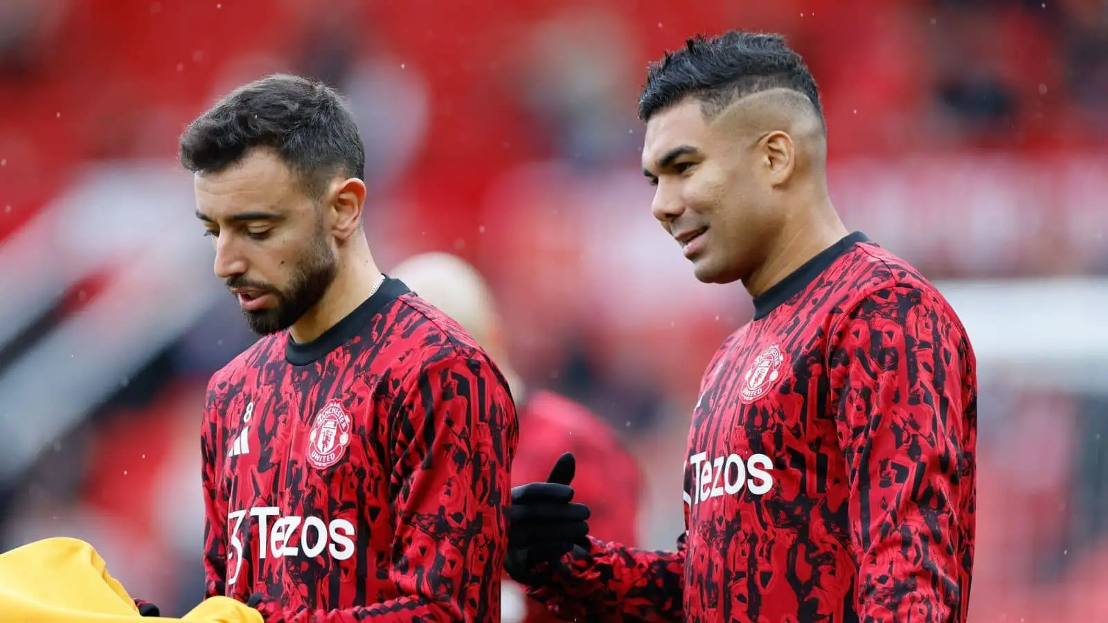 Bruno Fernandes, Casemiro Man Utd v Galatasaray