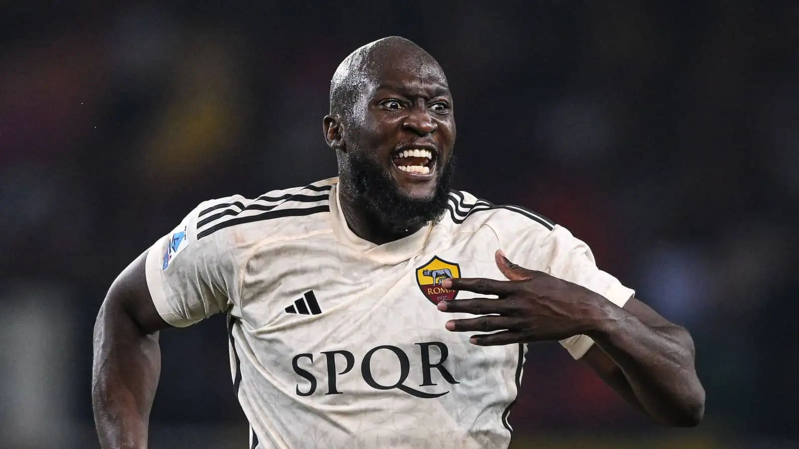 Chelsea loanee Romelu Lukaku at Roma