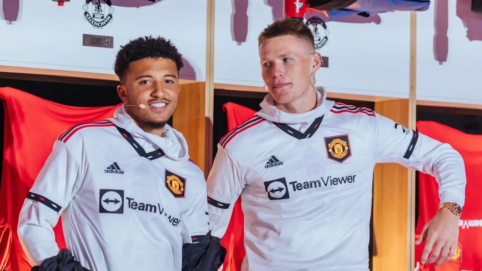 Jadon Sancho, Scott McTominay Man Utd