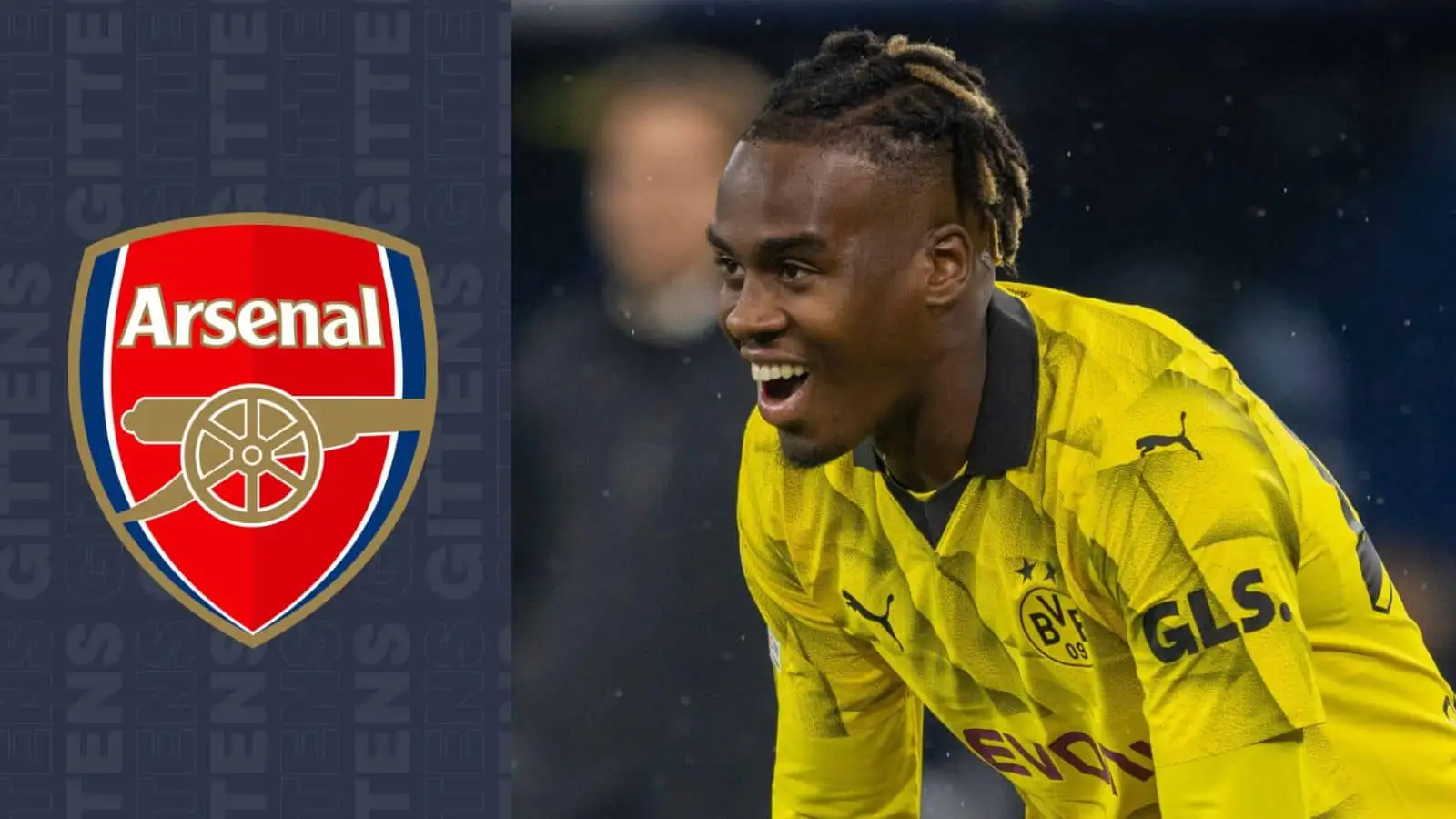 Borussia Dortmund winger Jamie Bynoe-Gittens is a target for Arsenal