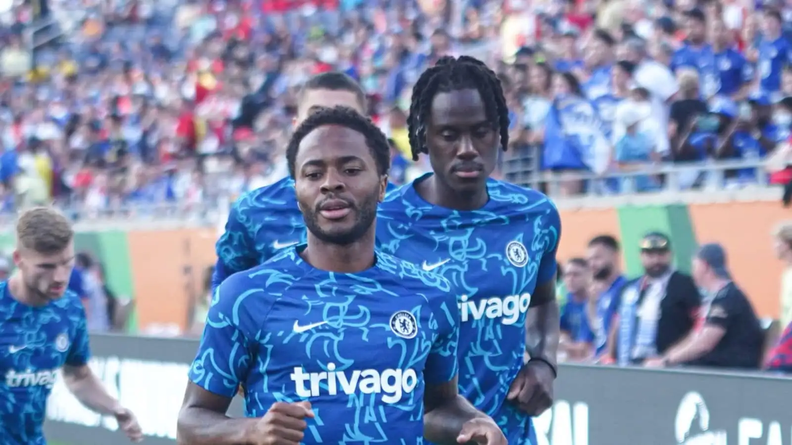 Raheem Sterling and Trevoh Chalobah, Chelsea