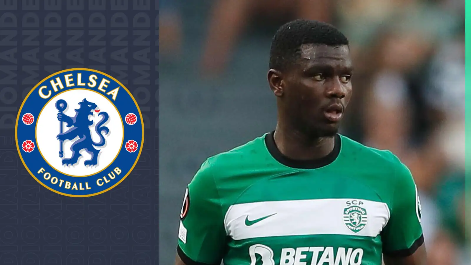 Chelsea linked Sporting Lisbon defender Ousmane Diomande