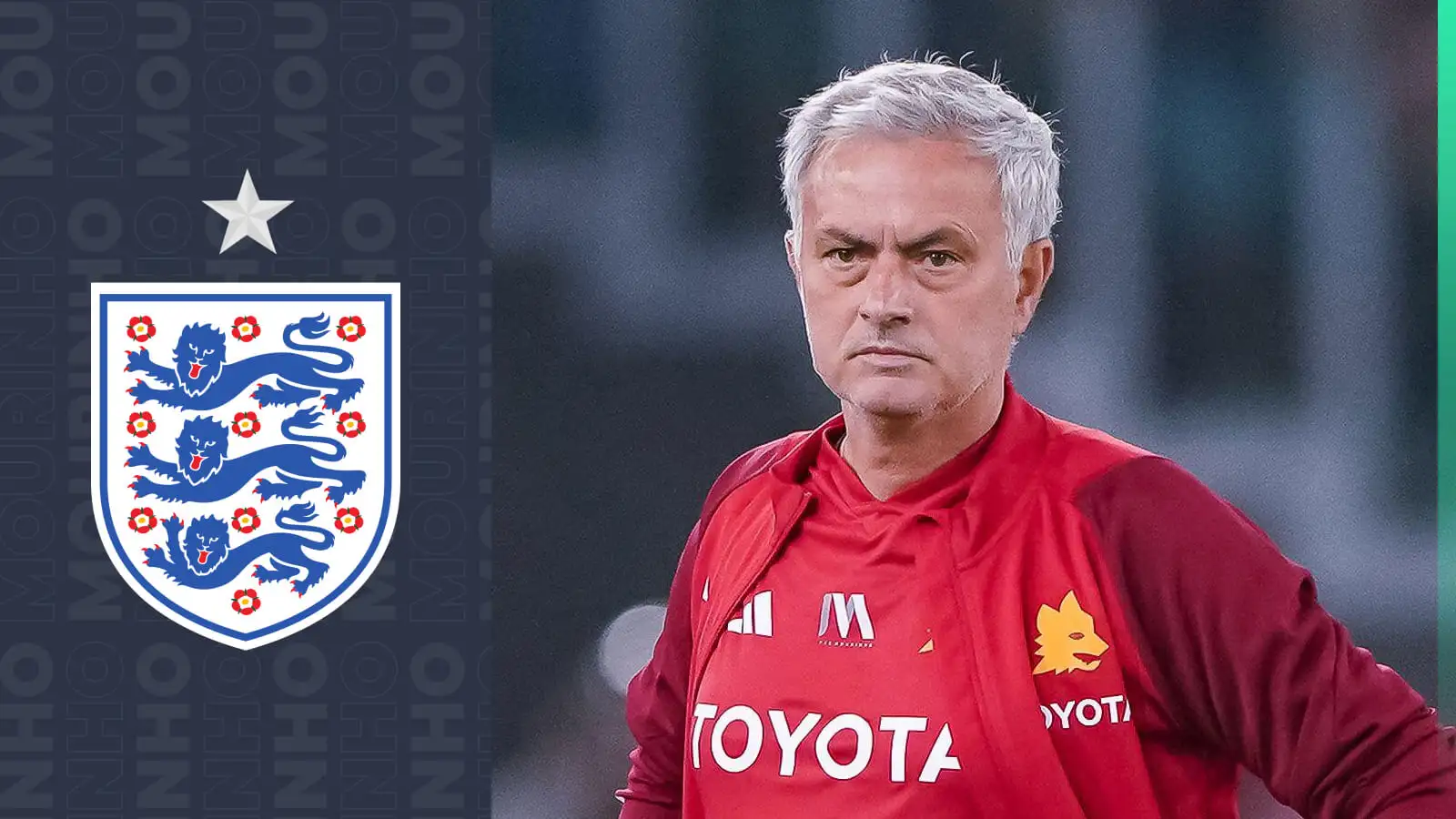 Roma manager Jose Mourinho is in contention for the England job