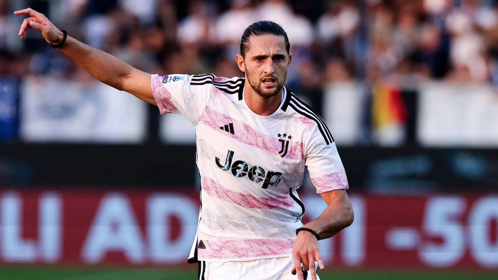 Adrien Rabiot (25 Juventus) during the Serie A football match between Atalanta and Juventus at Gewiss Stadium