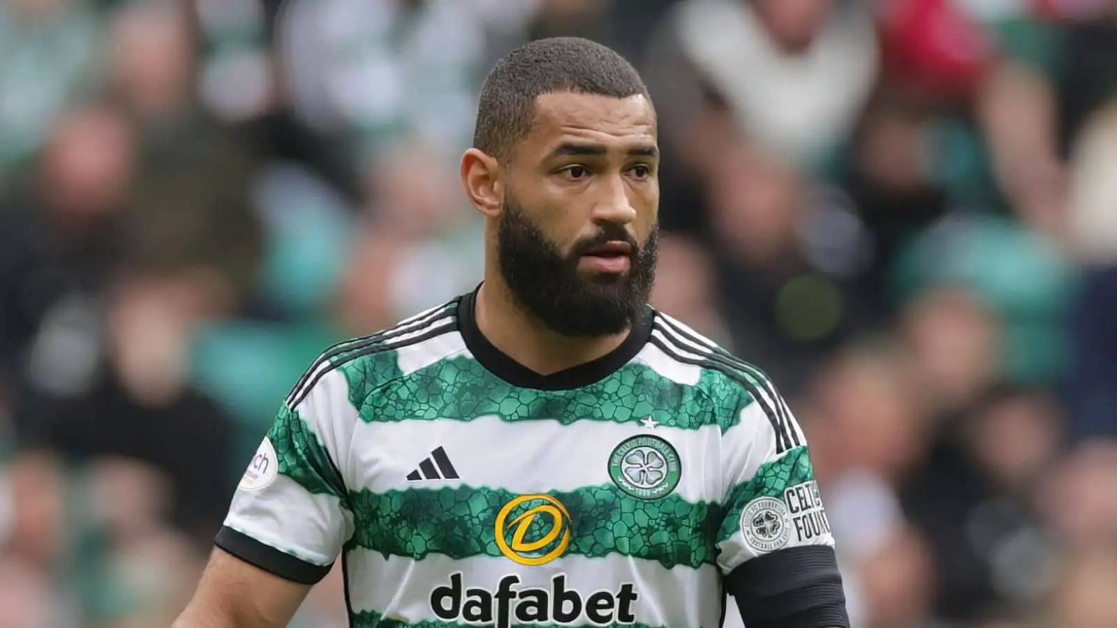 Celtic's Cameron Carter Vickers during the cinch Premiership match at Celtic Park, Glasgow. Picture date: Saturday August 5, 2023