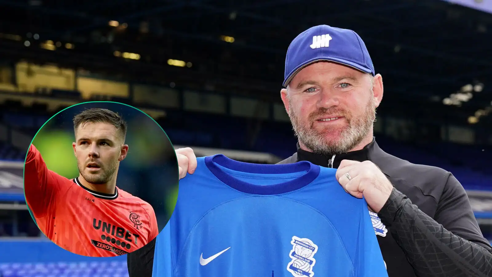 Birmingham linked Rangers goalkeeper Jack Butland with Wayne Rooney