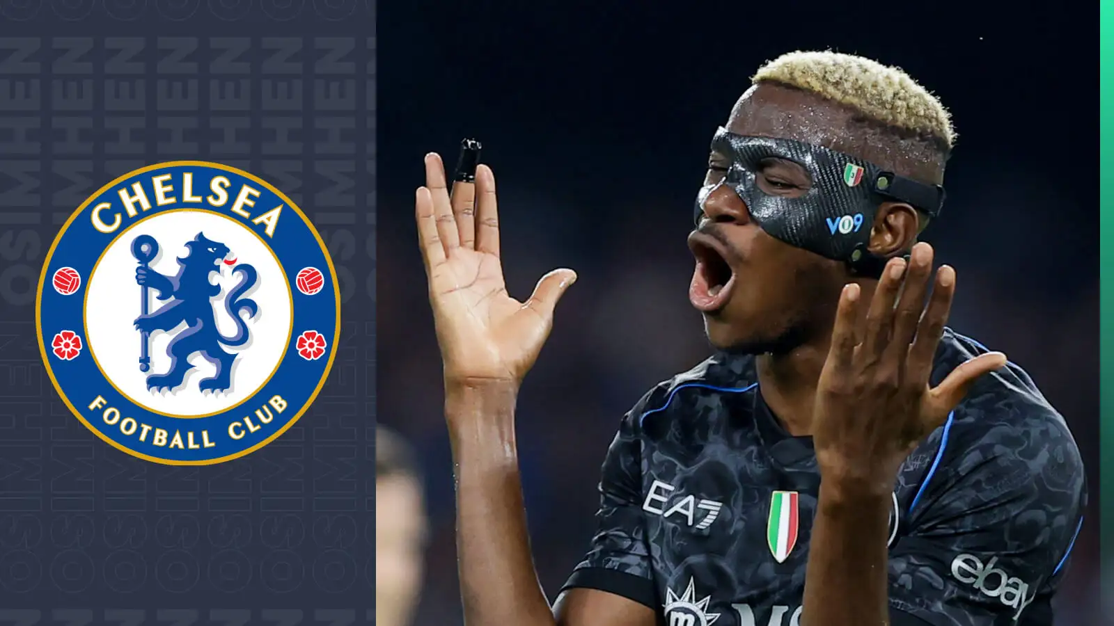 Chelsea linked Napoli striker Victor Osimhen