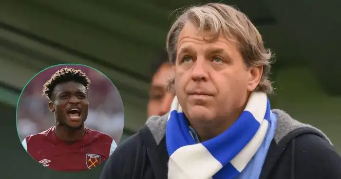 Chelsea co-owner Todd Boehly failed in a bid to sign Mohammed Kudus before West Ham