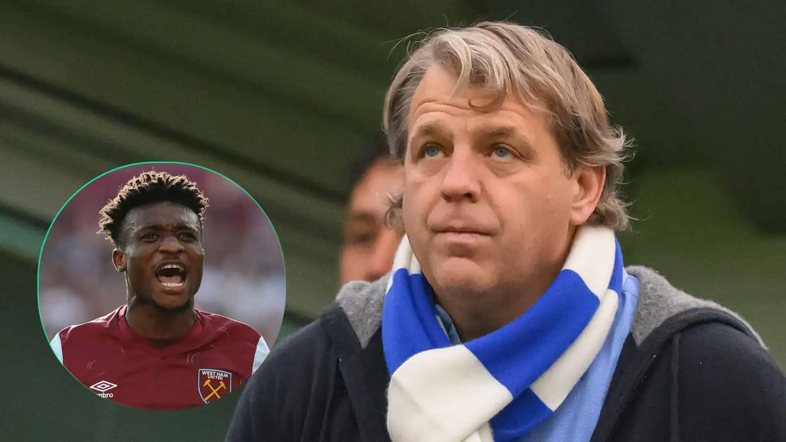 Chelsea co-owner Todd Boehly failed in a bid to sign Mohammed Kudus before West Ham
