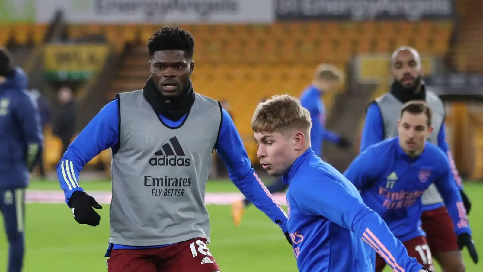 Emile Smith Rowe and Thomas Partey, Arsenal