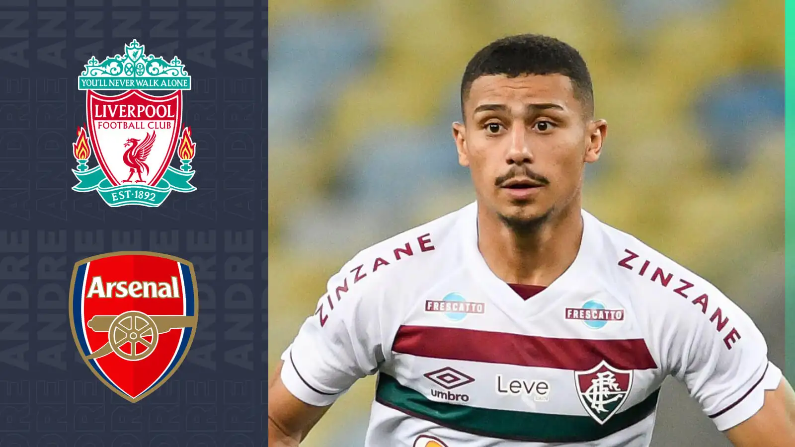 Liverpool and Arsenal linked Fluminense midfielder Andre