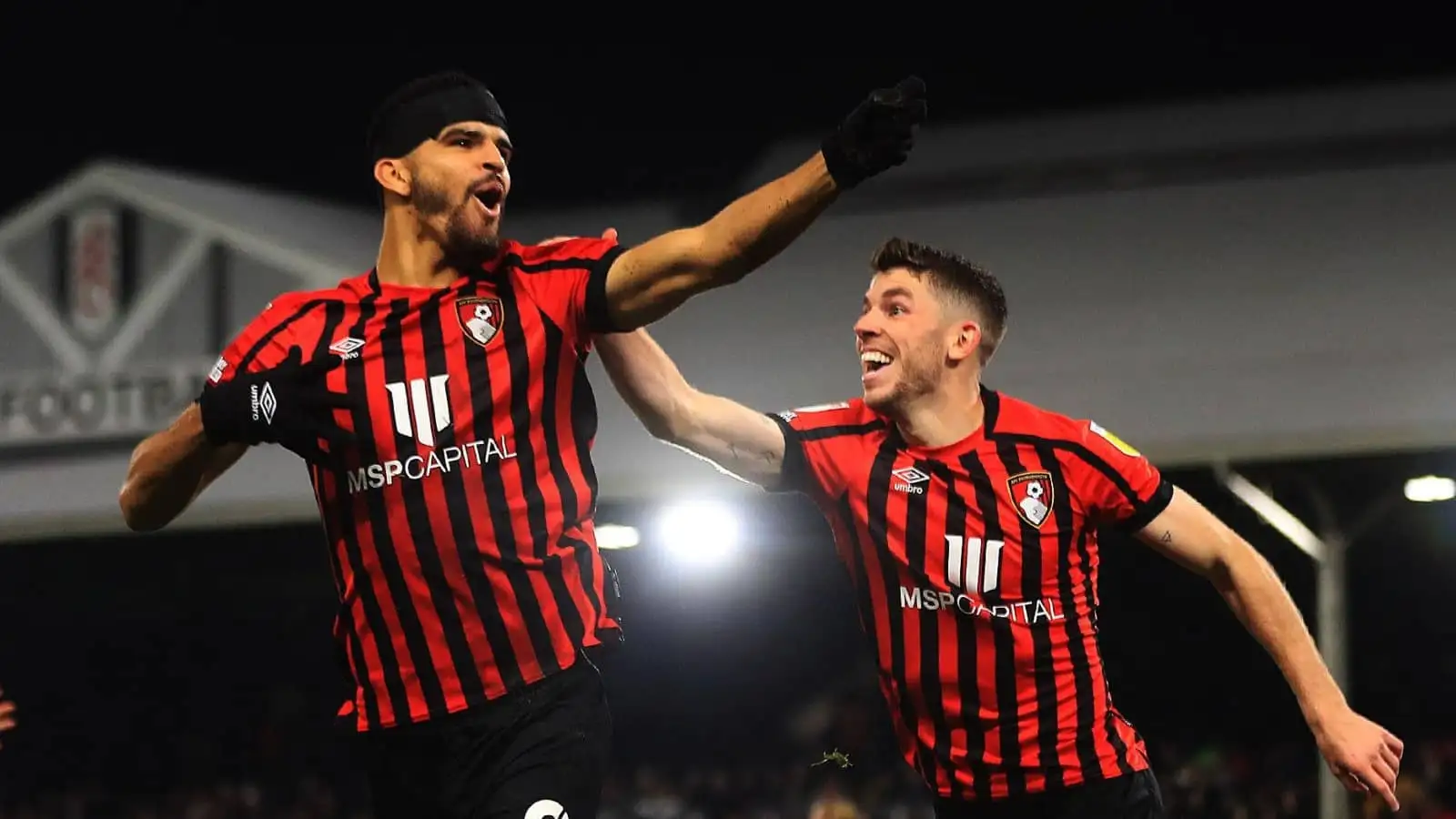 Dominic Solanke and Ryan Christie, Bournemouth