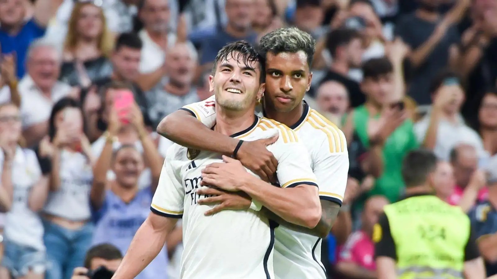 Real Madrid duo Brahim Diaz and Rodrygo