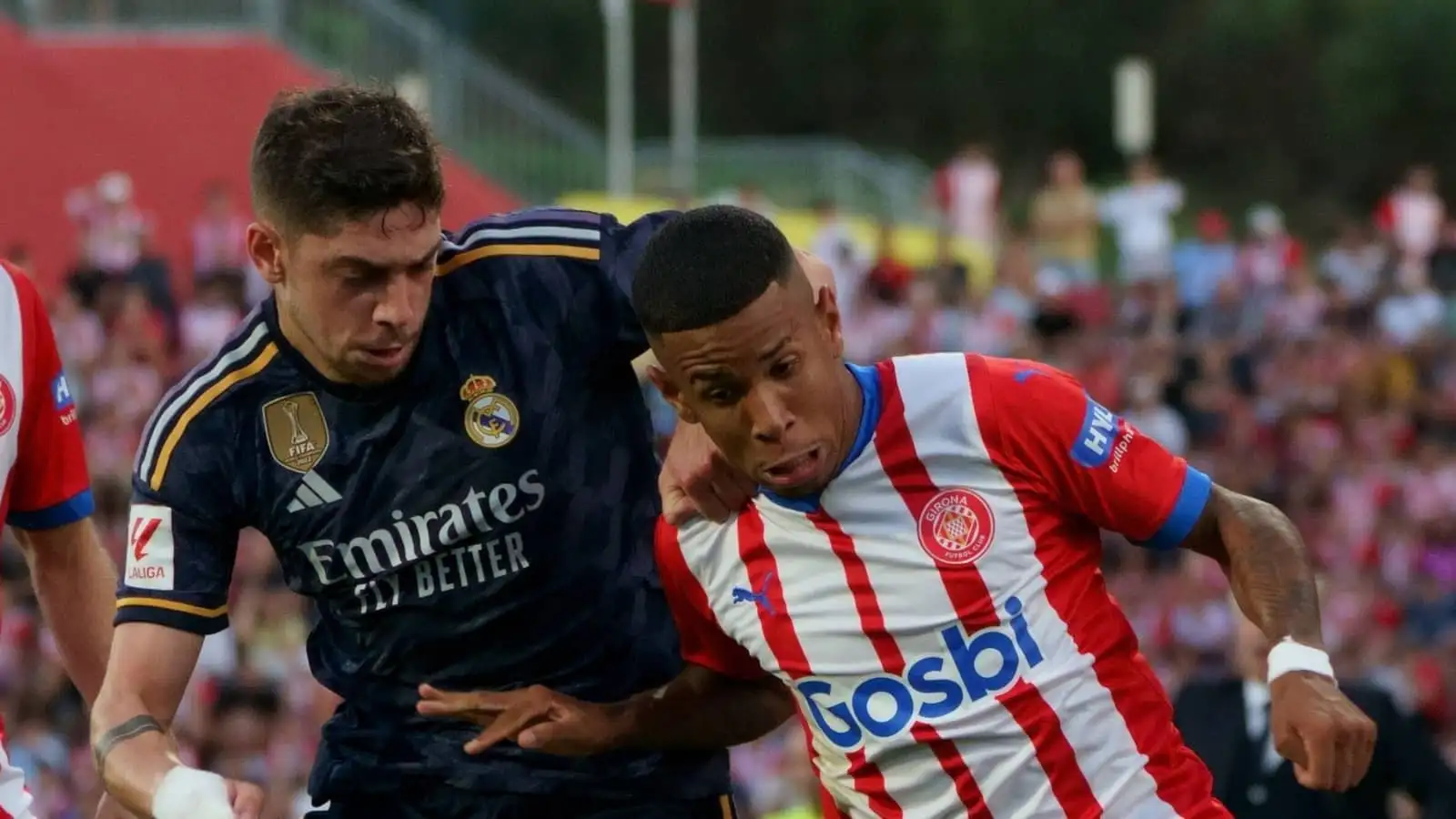 Federico Valverde and Savio, Real Madrid vs Girona