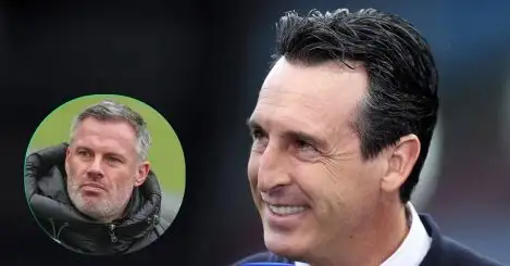 Aston Villa told why top-four finish is possible as Jamie Carragher names only issue Unai Emery must fix