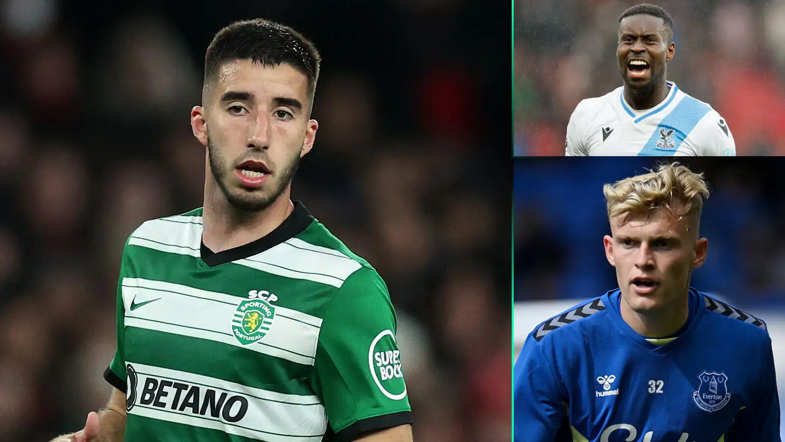 Man Utd transfer targets Goncalo Inacio, Marc Guehi, Jarrad Branthwaite