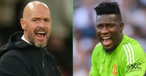 Andre Onana risks Ten Hag wrath with keeper to abandon Man Utd when it matters most