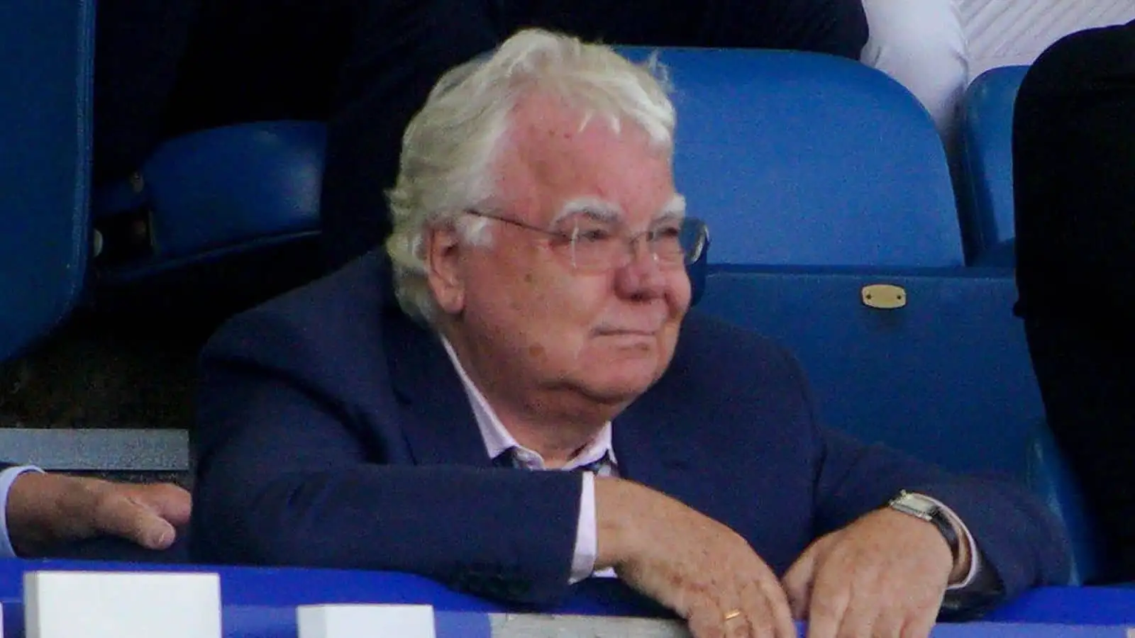 Bill Kenwright was Everton chairman until his death on October 24, 2023