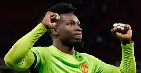 Andre Onana: Season-changing save hailed by Ferdinand, Scholes as keeper confidently reacts
