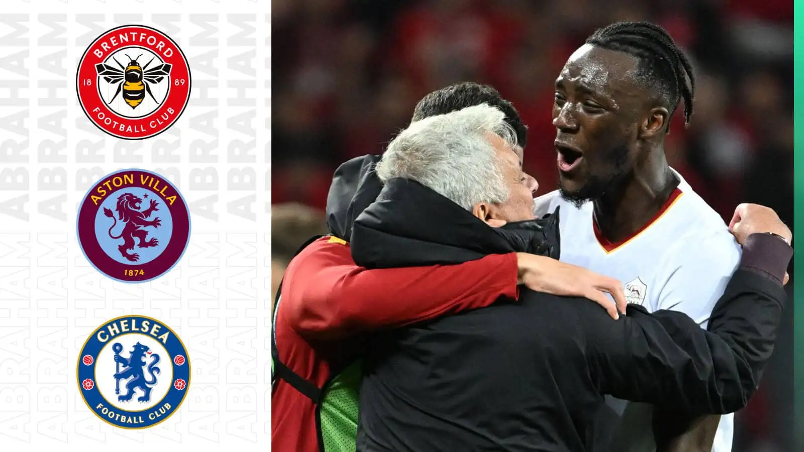 Exclusive: Chelsea watch on as striker plans to follow Mourinho out of Roma; Brentford to rival Aston Villa for signature
