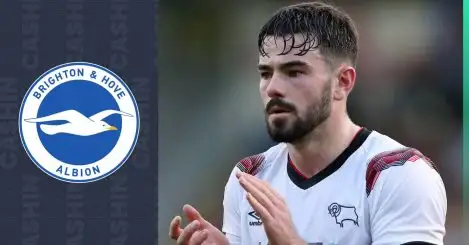 Exclusive: Brighton plan fresh January move for accolade-winning Derby defender