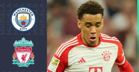 Man City and Liverpool target Jamal Musiala of Bayern Munich