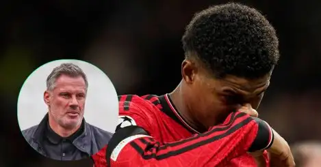 Marcus Rashford absolutely destroyed by Jamie Carragher with Man Utd star told he’s ‘looking like’ £57.6m flop