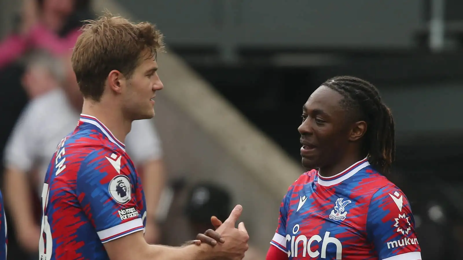 Joachim Andersen and Eberechi Eze, Crystal Palace