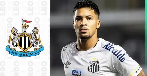 Exclusive: Newcastle frontrunners in race to sign Santos star with Porto and Sevilla also chasing