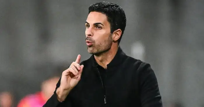 Arsenal manager Mikel Arteta