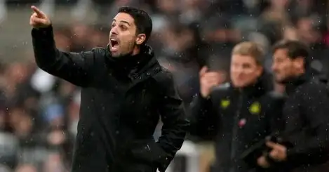 Arsenal boss Arteta left ‘sick’ but new camera angle gives definitive answer to one part of hugely controversial Newcastle winner