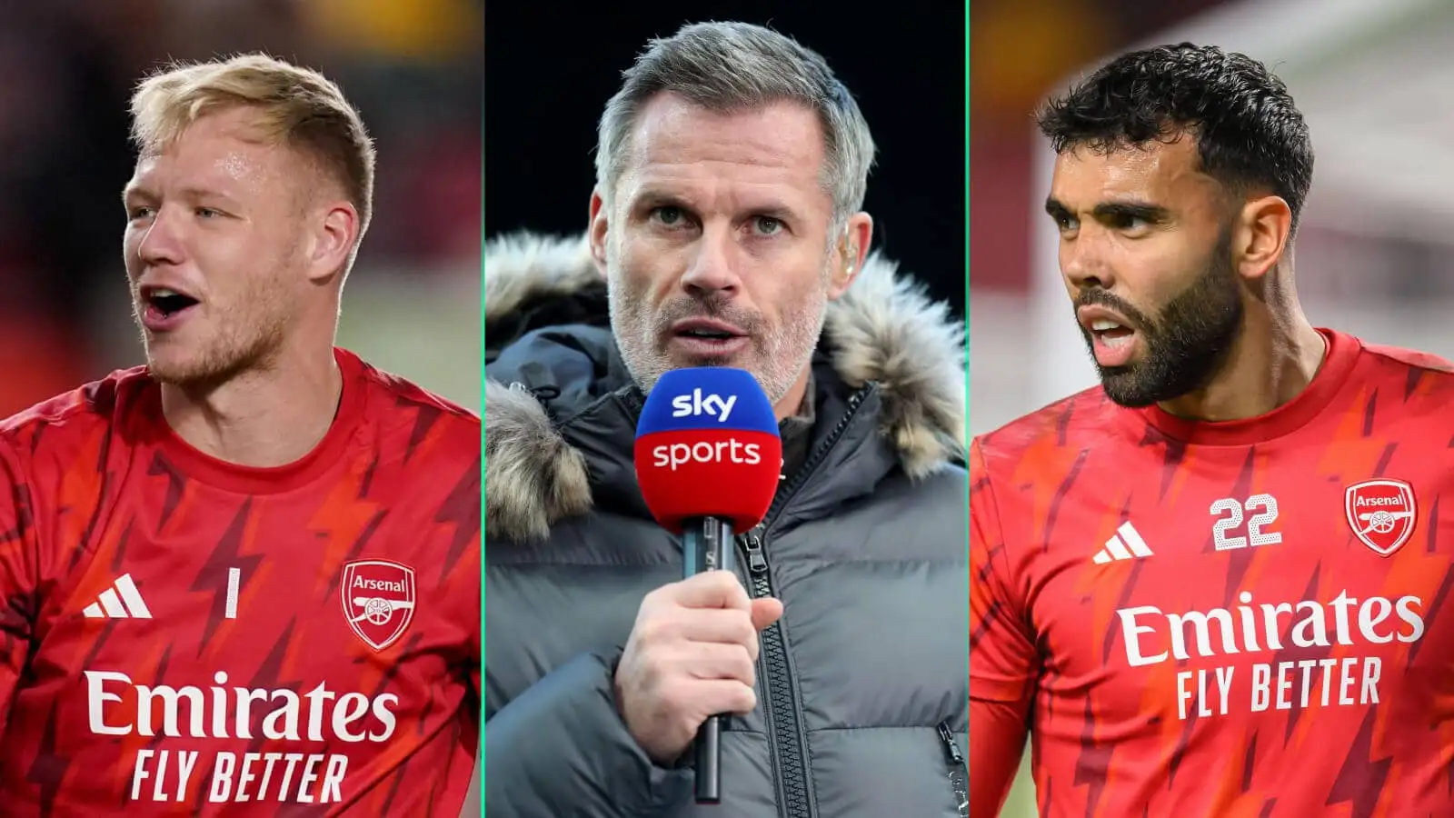 Carragher slams Raya AND Ramsdale in scathing critique of Arsenal goalkeeper mess – ‘Absolutely all over the place’