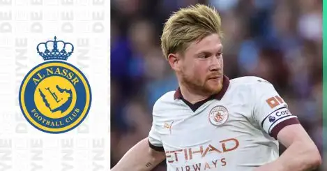 Al Nassr target Kevin De Bruyne of Manchester City